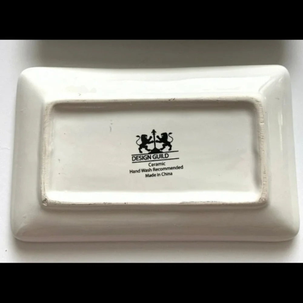 Design Guild Rectangular‎ Trinket Tray 6 1/2” by 4”